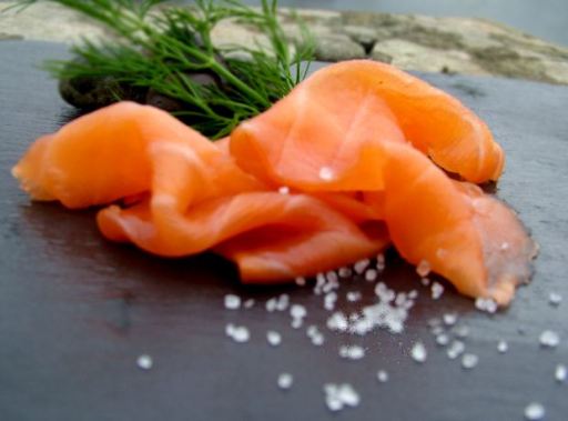 tradititonally smoked scottish salmon