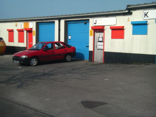 The Cobra Books Warehouse Entrance