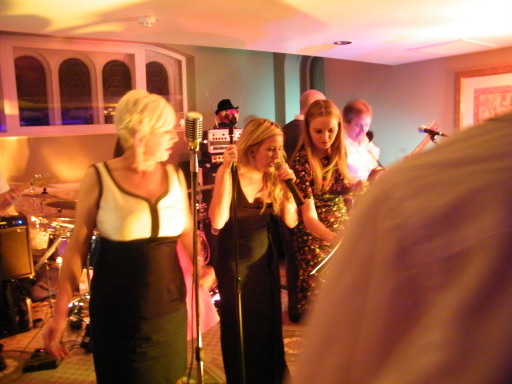 Colloosion performing with Ellie Goulding