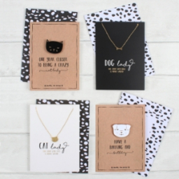 Dog and Cat Jewellery Cards