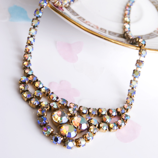 Beautiful vintage necklaces from box vintage