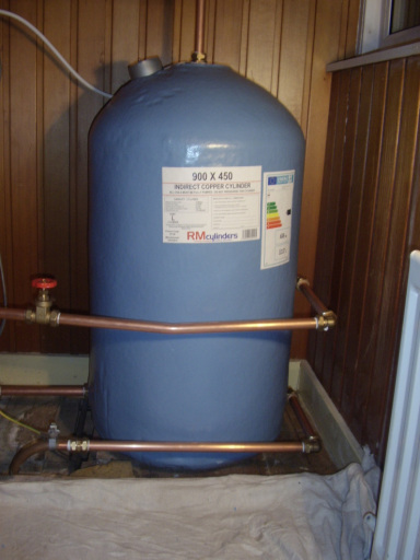 Hot Water Tank Installation