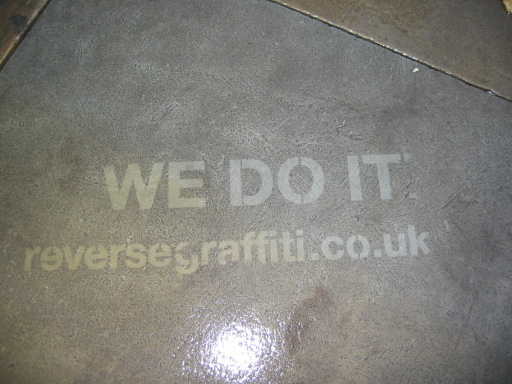 Reverse Graffiti Example