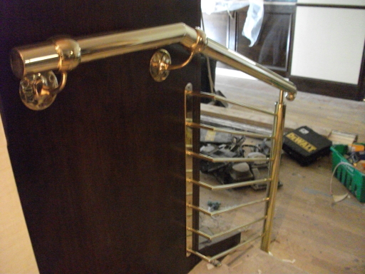brass balustrade