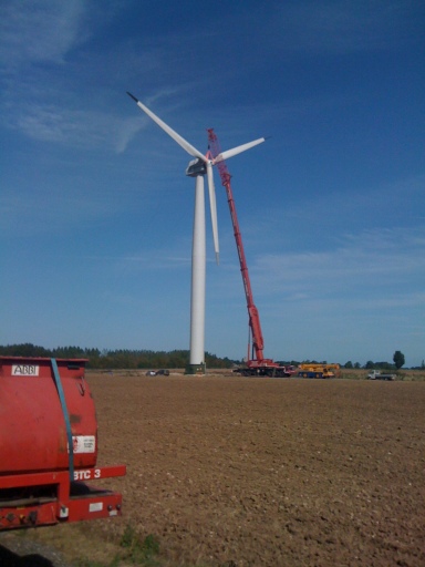 Wind Farm Crane Operations