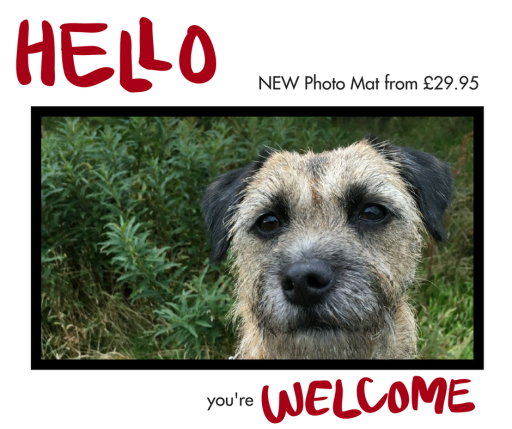 Our Personalised Photo Mat is of brilliant quality and fully machine washable. Just upload a photo.