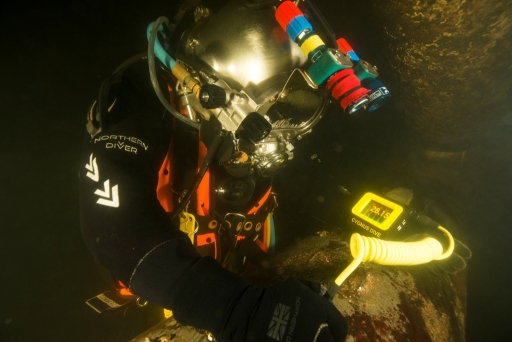 Cygnus DIVE Underwater Ultrasonic Thickness Gauge