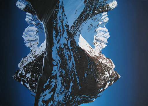 Scottish mountain landscape painting by Jamie Hageman