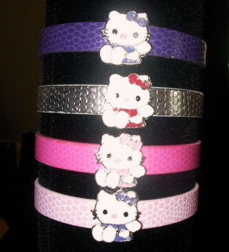 Cute Hello Kitty Strap Bracelets with Charm