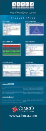 CIMCO Products supplied by J2COM LTD
