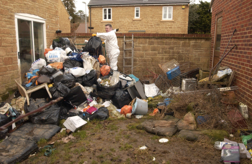Rubbish Clearance, before