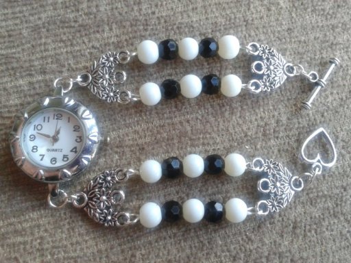 handmade beaded watch