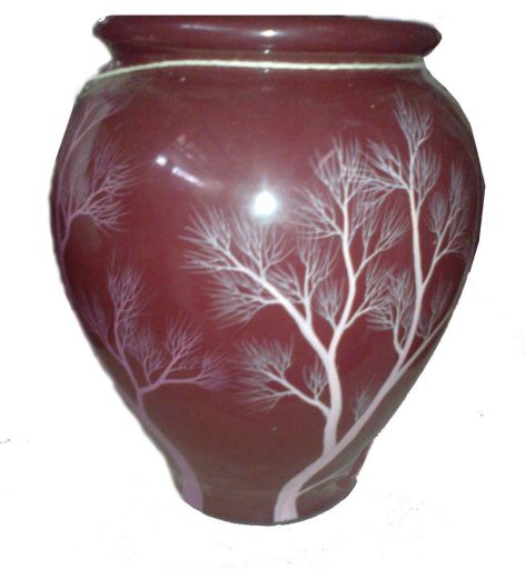 Standing vase