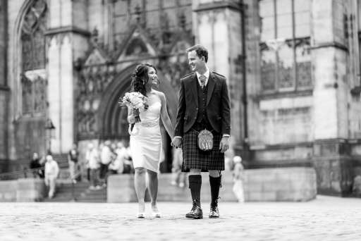 Bride and groom