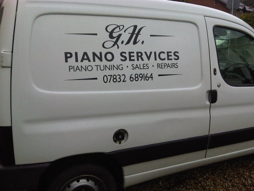 Piano Tuning Service Van