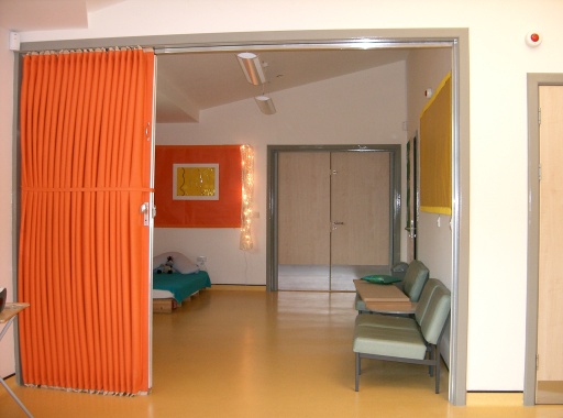 Vinyl Concertina Partition