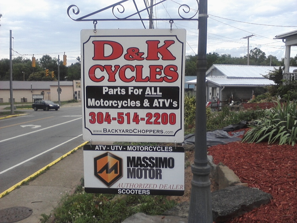 D&K Cycles and ATV's (D&K Motorsports) 506 WEST MAIN STREET SUITE B, Ripley, WV, 25271