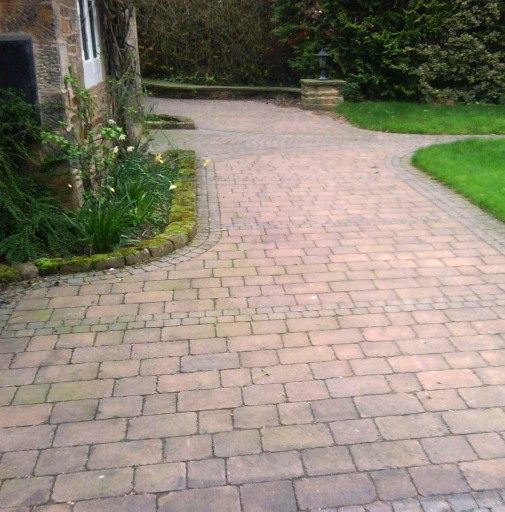Tegula Block Paving Path Surfacing