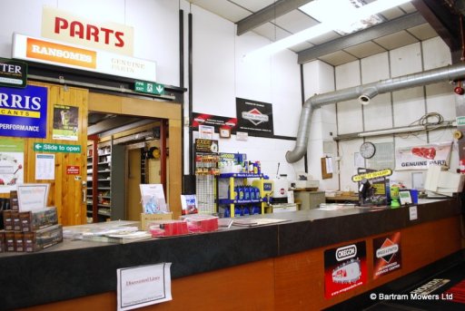 Our Spare Parts Department has a full range of parts and accessories.