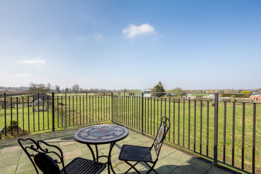 Countryside views from Haven balcony
