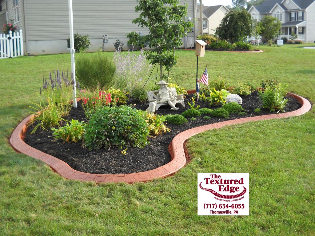 The Textured Edge Decorative Concrete Landscape Edging Pleasant View