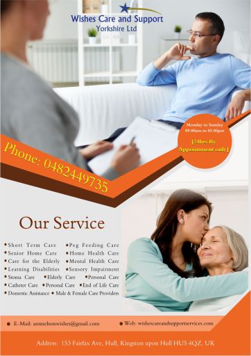 Male and Female Care Providers in Hull