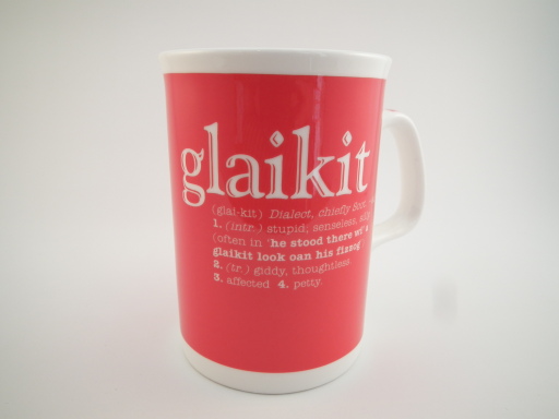 Scottish Dialect Mug - available at Many Thanks, Mauchline
