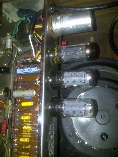 A real Vintage Amplifier I restored in February.