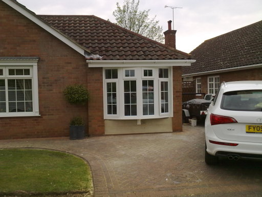 Garage door gone and new playroom for the kids