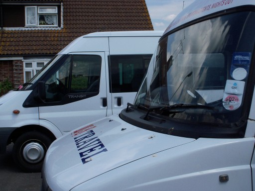 12 seater full 3 point seatbelts