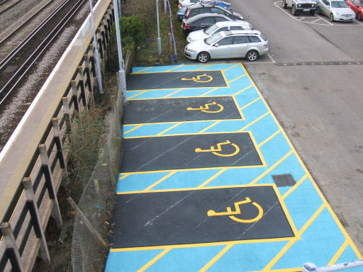 Railway Station Disabled Bays