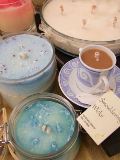 Smouldering Wicks Natural Wax Candles