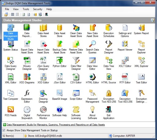 Indigo DQM Data Management Tools