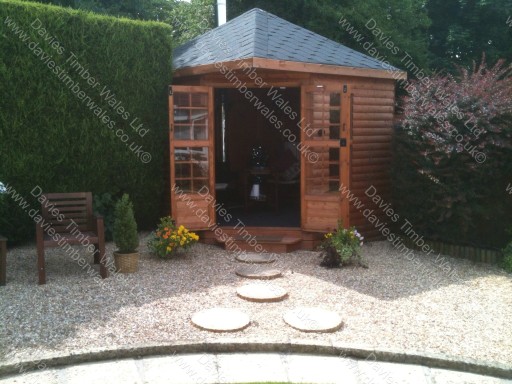 Summer House, Decking, Fencing