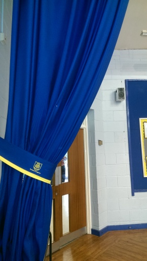 school stage curtains