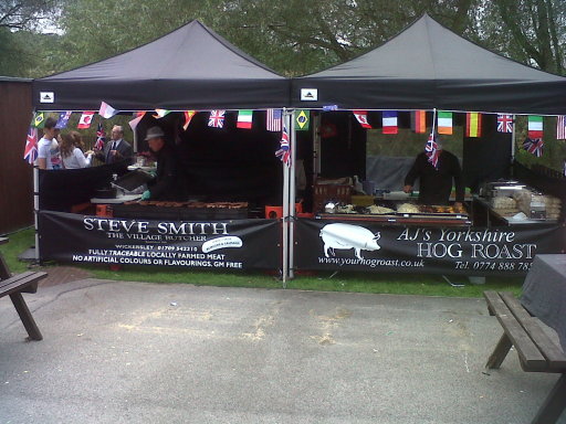 BBQ double gazebo music event Rotherham