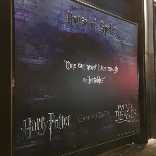 House of Spells shop outside