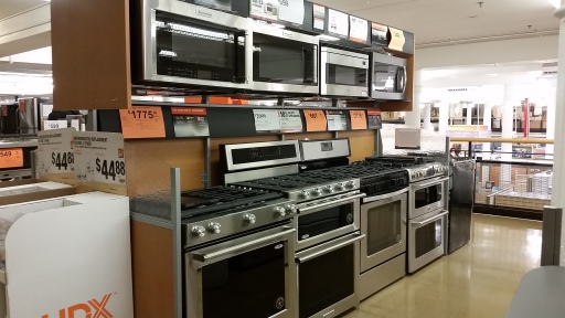 We have a huge selection of microwaves and stoves for your cooking needs!