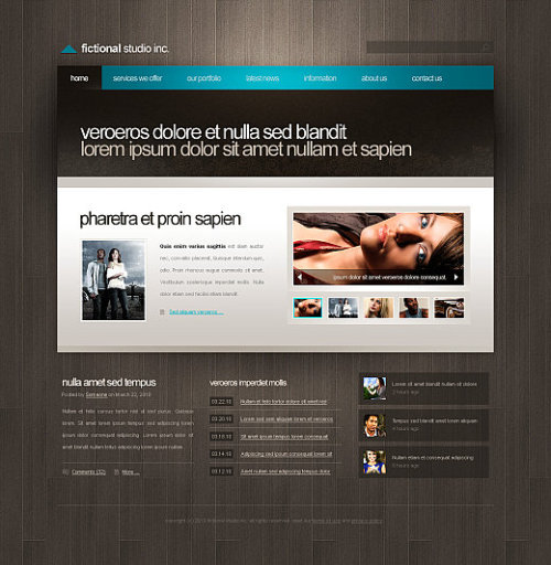 Stylish web design