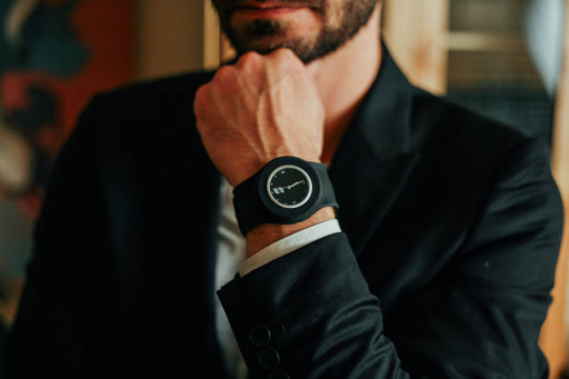 Classic Black Slappie Slap Watch