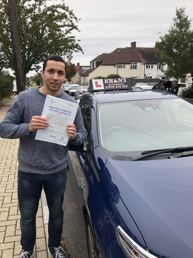 Passed 1st time in West Wickham 