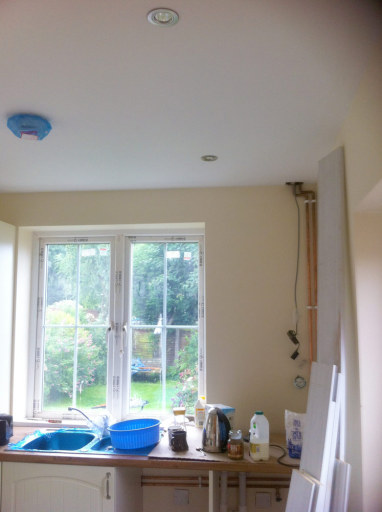 Plastered Kitchen