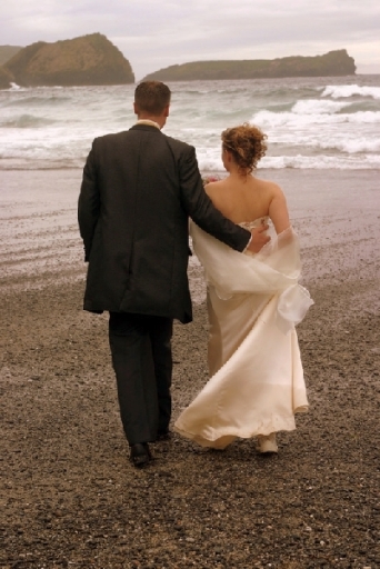 On the beach Mullion