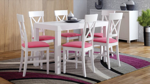 DINNING TABLE AND CHAIRS