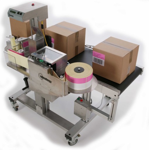 Codeology P100 outer case print and apply labeller for the retail supply chain