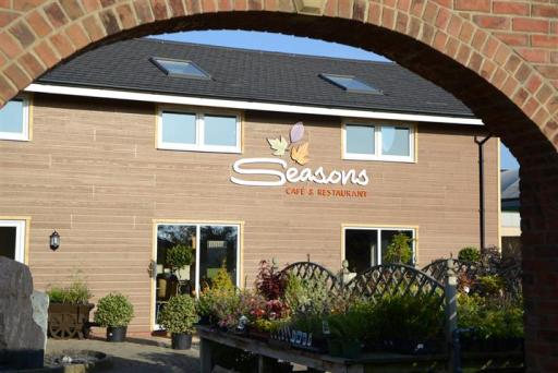 Seasons Cafe &amp; Restaurant enjoys a tranquil setting within The Heritage Landscape Centre