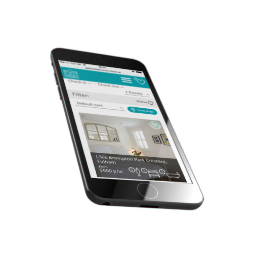 Integration of booking system into property websit
