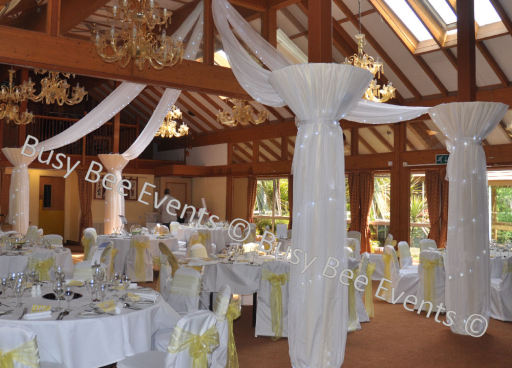 Pillar Dressing, Favours, Candy Buffet, Mobile Discos,