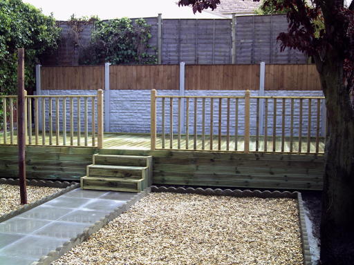 decking,terrace,fencing