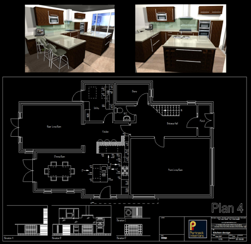 Domestic Property Extension with Kitchen Design
